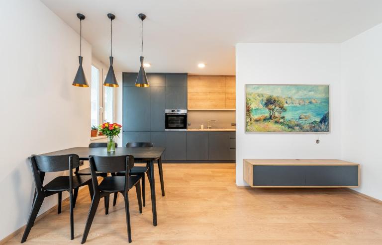 Luxury modern apartment near the metro - 10 minutes to the city center - B&B Prague