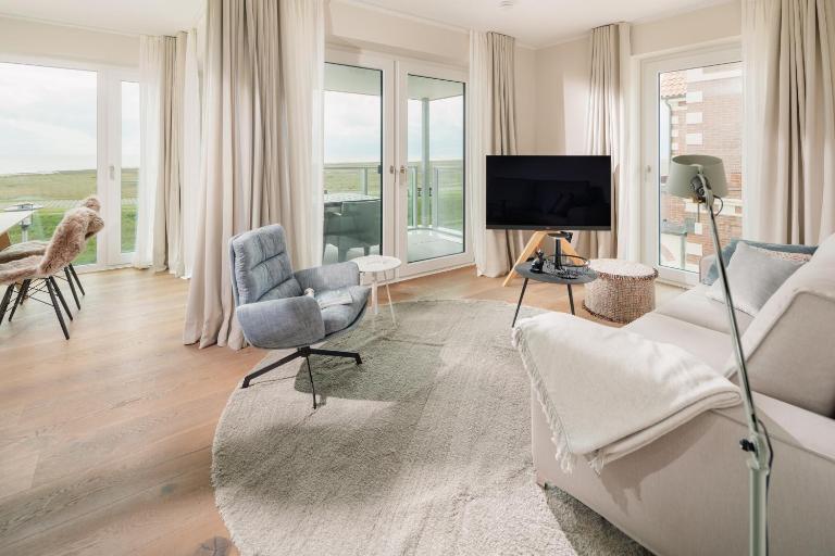 meer suite juist 6 - mit Wattblick - Bed and Breakfast Juist