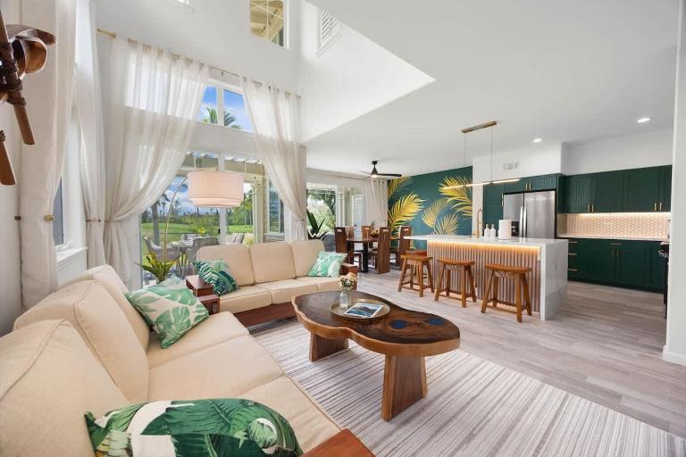 Treasure Retreat 3 bed Villa Kings Stylish Remodel - Ferienwohnung Waikoloa