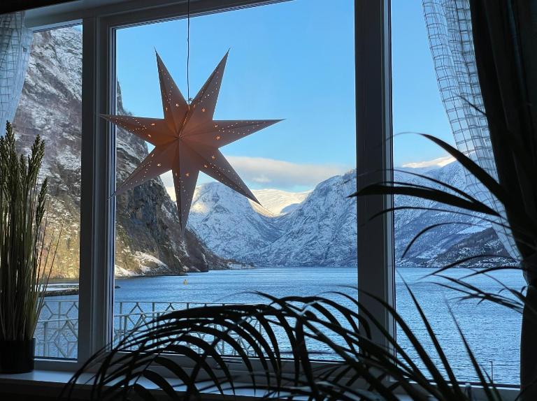 Svingen Guesthouse - Panoramic Fjord Views in Flåm - B&B Flåm