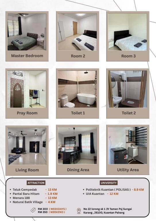 Homestay Anakanda Mu'iz & Ai'syah - B&B Kuantan