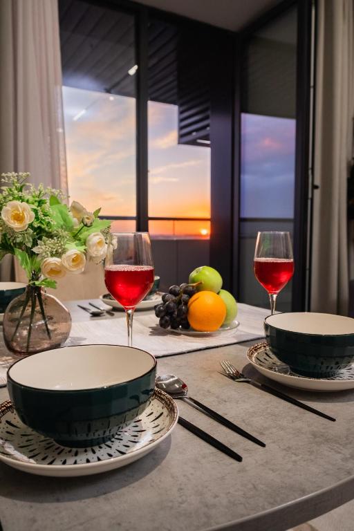 Luxury apartment in the center of Tashkent in NRG U-Tower - Ferienwohnung Taschkent