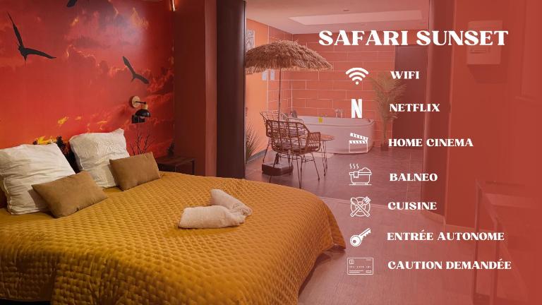 Safari Sunset - Ferienwohnung Roubaix