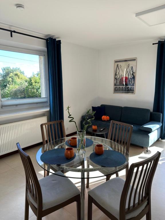 Cozy Bay Apartment - 15 minutes drive from the Old Town - B&B Borkowo Łostowickie