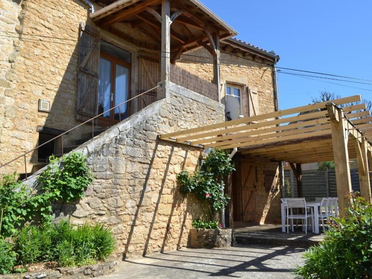 Maison de charme, terrasse ombragée près de Sarlat - FR-1-616-475 - Ferienwohnung Groléjac
