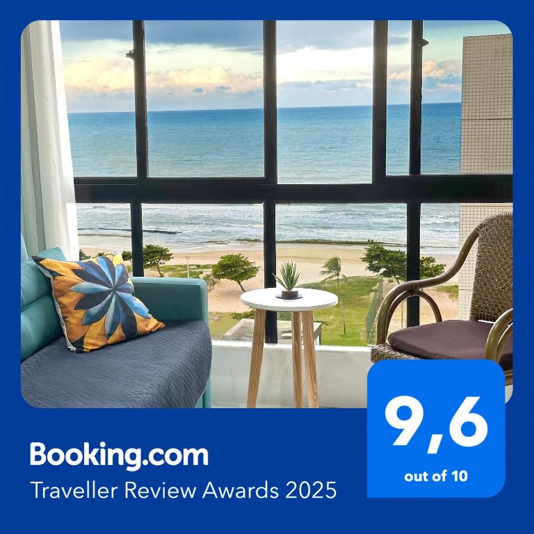 Charmoso Apartamento - Vista Mar - Boa Viagem - B&B Recife
