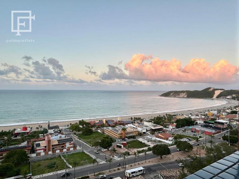 Paradise Flat 1208 - 2 Quartos - Vista para o Mar - B&B Natal