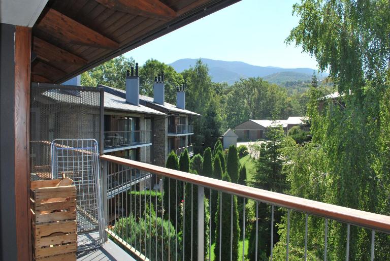 Séjour vue montagne - Ferienwohnung Saillagouse