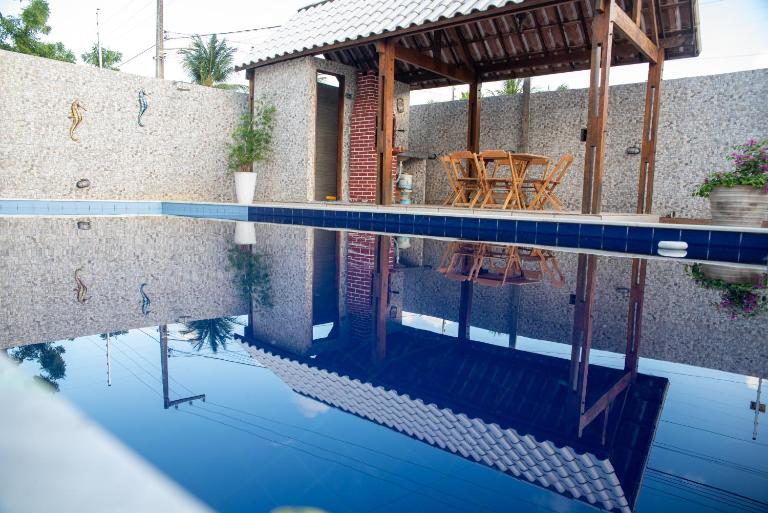 Casa, piscina, churrasqueira, 200m da praia- By OASIS FERIAS - B&B Conde