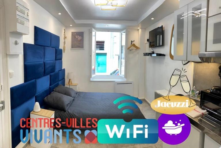 Studio Jacuzzi in Montargis centre - Ferienwohnung Montargis