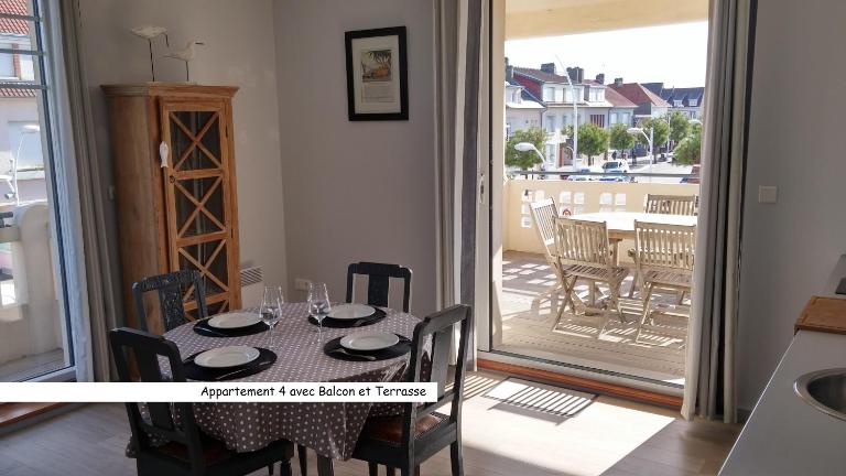 VILLA CHANTEREINE - apparts à 5 mn de la plage - BAIE DE SOMME - Ferienwohnung Fort-Mahon-Plage
