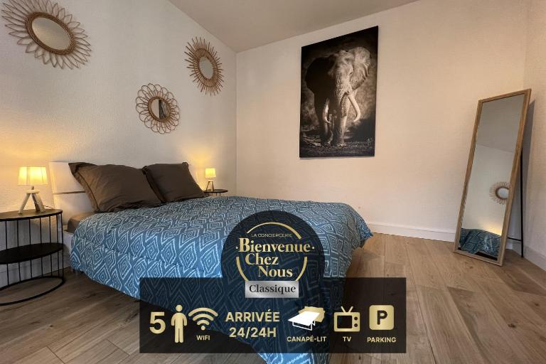 Spacieux Marx Dormoy avec parking gratuit C - Bed and Breakfast Clermont-Ferrand