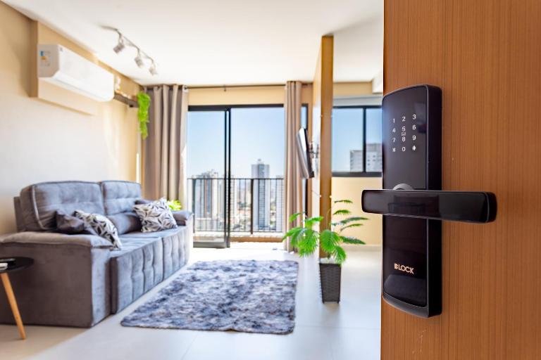 Apt Novo 20º Andar, Perto de Tudo! - Chambres d'hôtes Goiânia