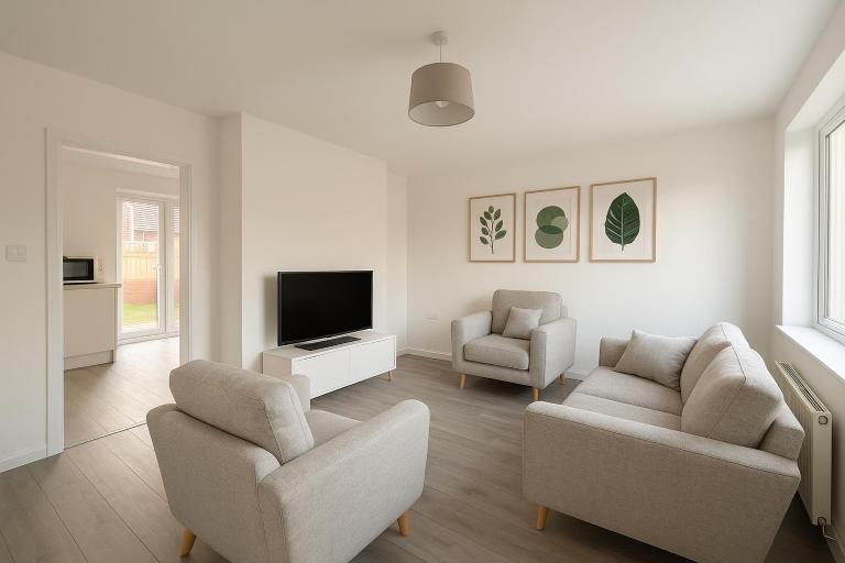 Modern Houghton-le-Spring stay near Durham - Ferienwohnung Hetton-Le-Hole