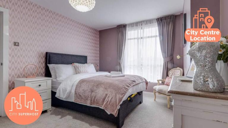 2 Bed Deansgate Apartment City Centre - B&B Manchester