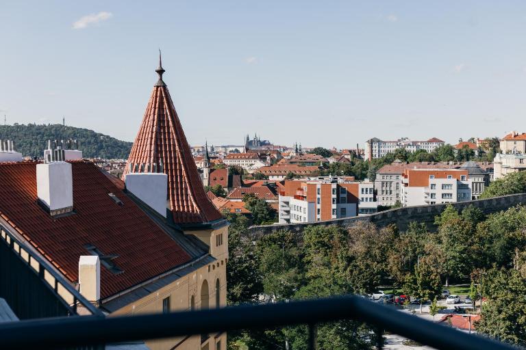 Maisonette with terrace and view of Prague Castle - Ferienwohnung Prag