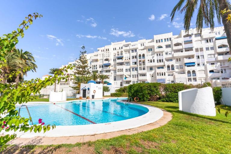 Acogedor apartamento con piscina y terraza, cerca del mar - Ferienwohnung Roquetas de Mar