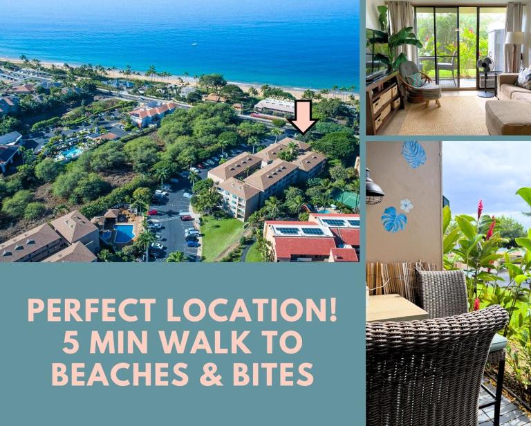 Steps to the Beach and 5-Min Walk to bites and bars - B&B Kīhei