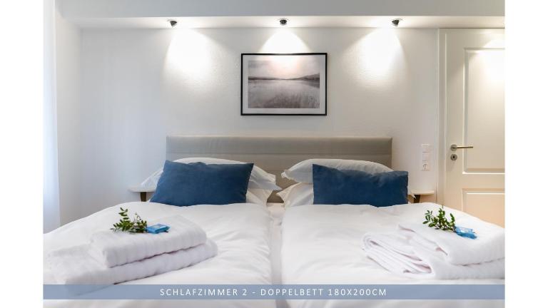 Apartment Leinetal - bester Schlafkomfort in hochwertiger Hotelbettwäsche, 3 Zimmer - große Küche, Duschbad & Parkplatz - Chambres d'hôtes Northeim