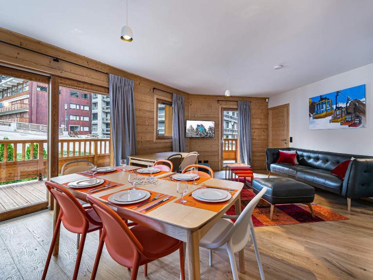 Appartement moderne à Courchevel, près des pistes - FR-1-563-15 - Bed and Breakfast Courchevel 1550