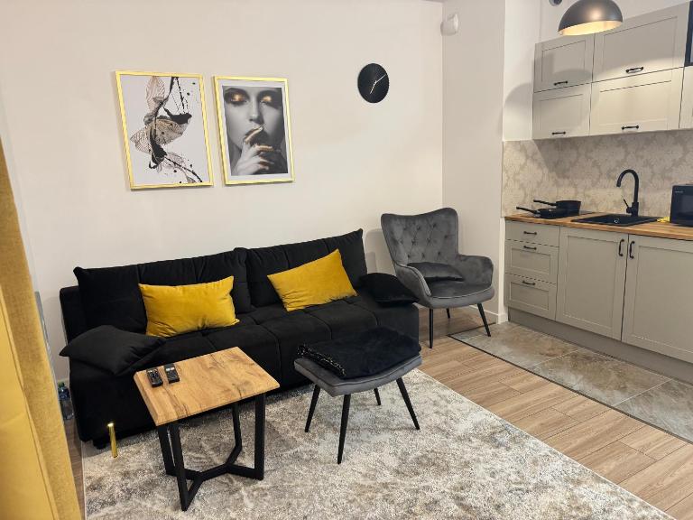Golden Apartment - Bed and Breakfast Warschau