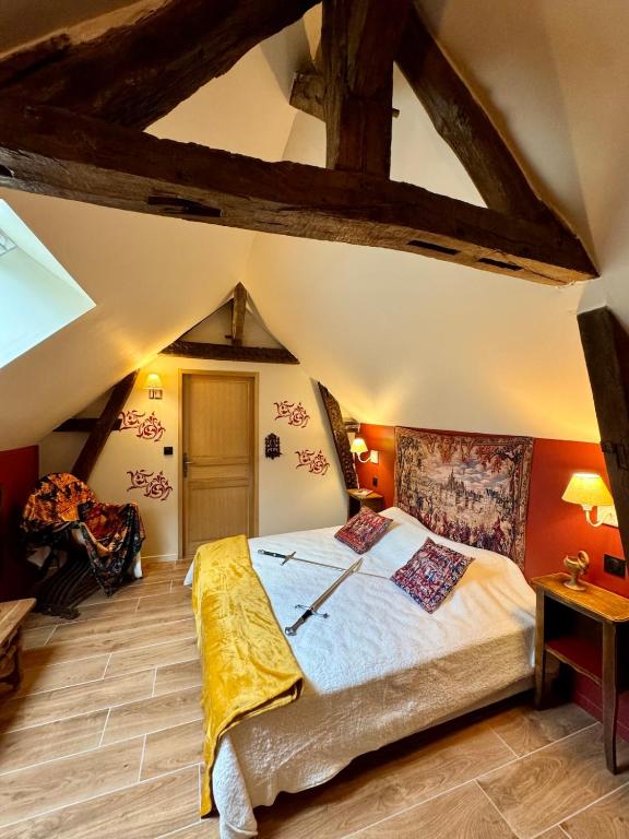 Logement à thème médiéval avec balneo - Chambres d'hôtes Sens