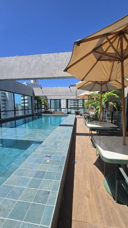 Rooftop470 Melhor localização em Boa viagem - Ferienwohnung Recife