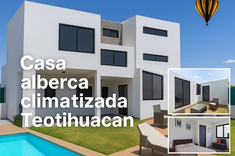 Casa Moderna Completa c Alberca Climatizada 5 min Pirámides - Chambres d'hôtes Teotihuacán