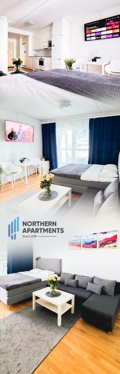 City center brand new studio, parking - B&B Oulu