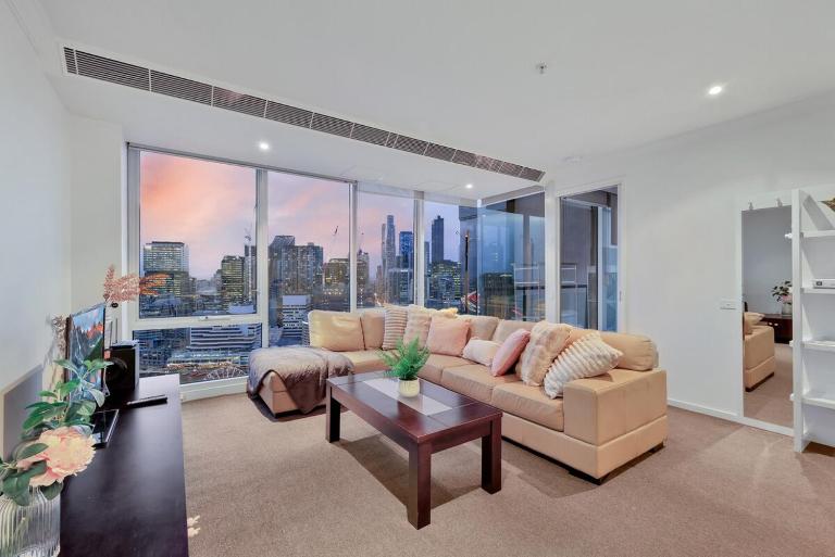 Suzy - Awesome View -3B2B Free parking-Southbank - B&B Melbourne