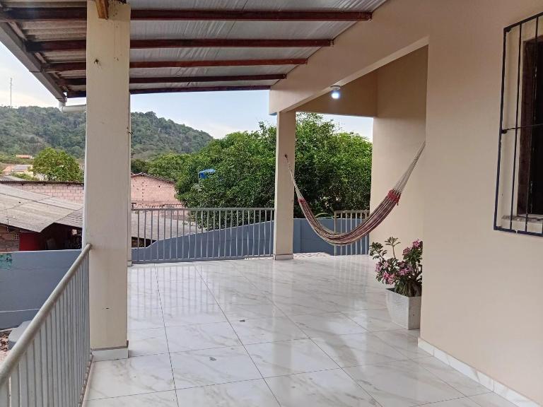 Casa c wifi, 2 Qts, 3 camas, ganchos p redes e estacionamento - Ferienwohnung Santarém