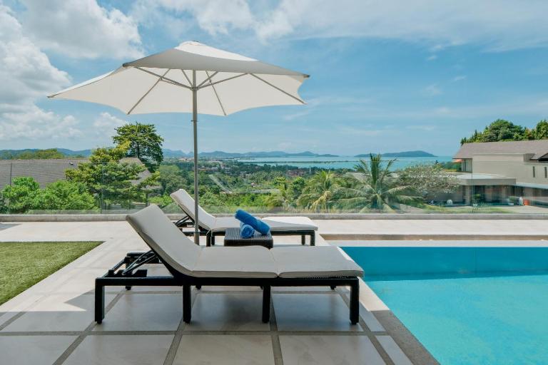 Aroha Seaview Villa In Nature -Private Pool - B&B Kampung Kok