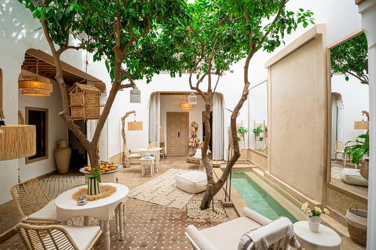 Riad Les Orangers D'alilia - B&B Marrakech