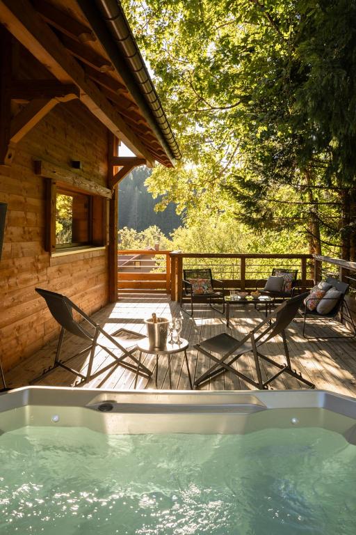 Chalet Les Cimes - Sauna - Jacuzzi - Ferienwohnung Gérardmer
