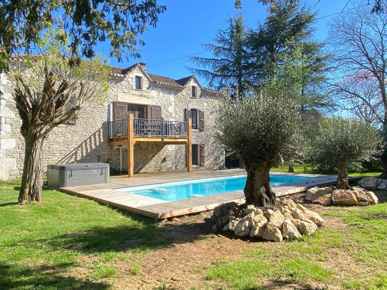 Charmante quercynoise en pierre - B&B Masquières