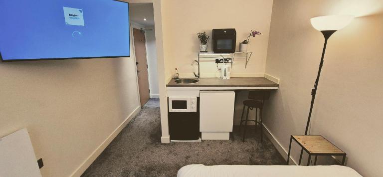 1 bed Studio - kitchenette Manc city center - Chambres d'hôtes Manchester