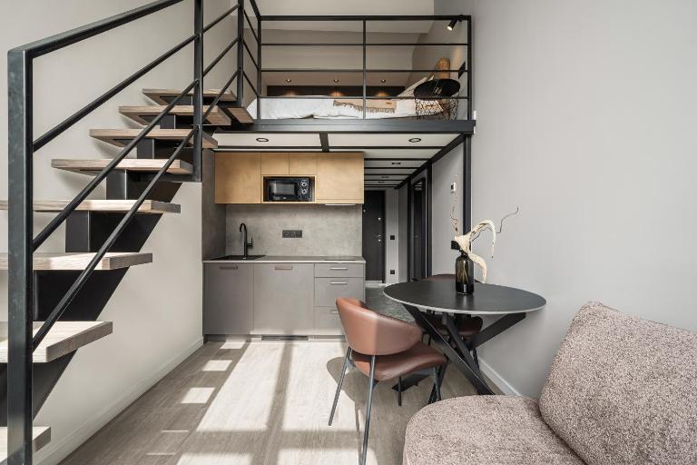 Golden loft in City centre Self check-in No 38 - B&B Vilna