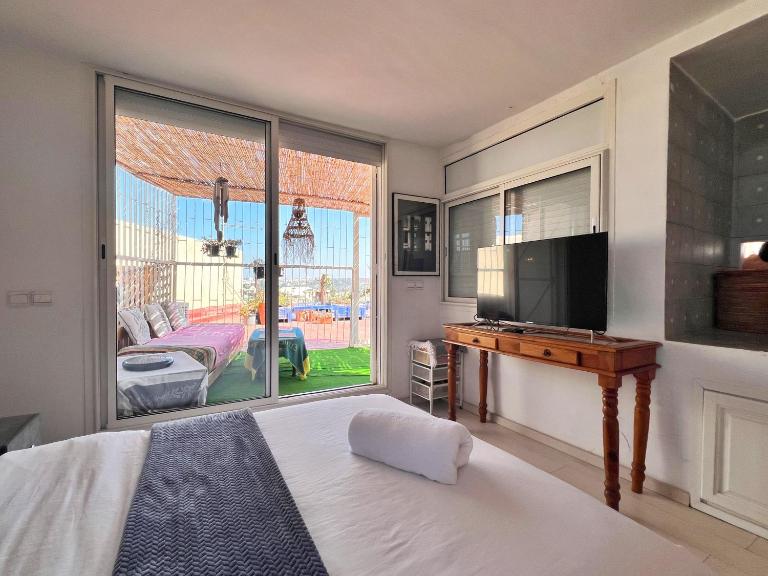 City center cozy Terrace Studio - Ferienwohnung Rabat