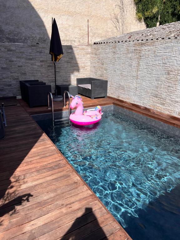 Appartement 6 personnes avec terrasse - Ferienwohnung Montbrison