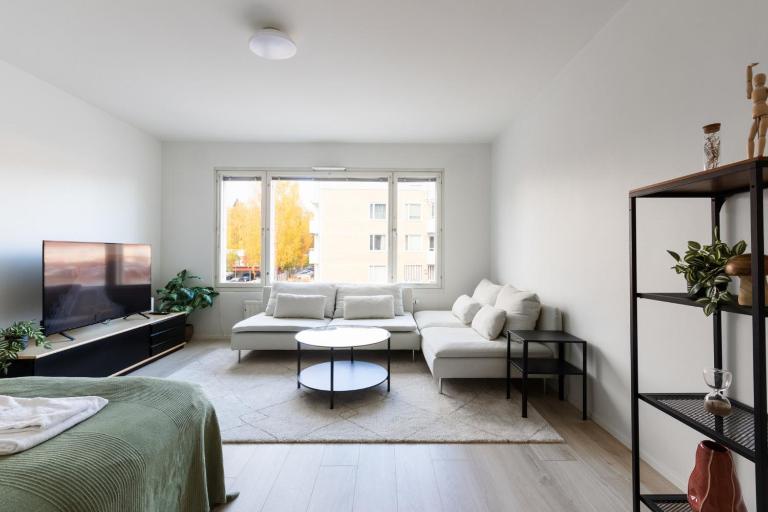 Renovated 2-bedroom apartment at JAMK main campus - B&B Jyväskylä
