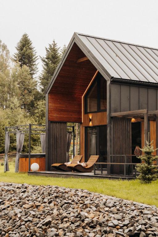 Honey House Wierchy- prywatna strefa SPA - Bed and Breakfast Jaszczurowa