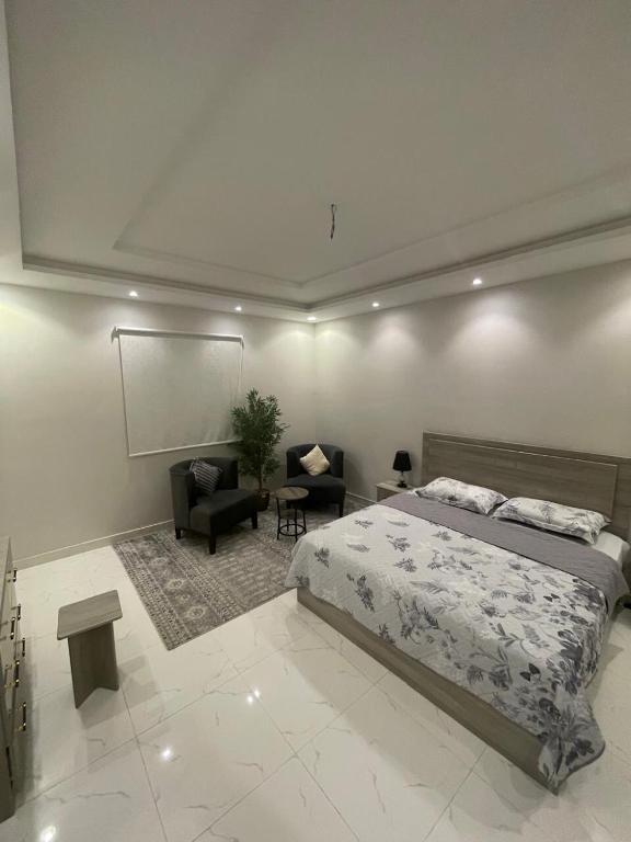 شقق السلام شقة غرفة نوم ومجلس وفناء j1 - Bed and Breakfast Djedda