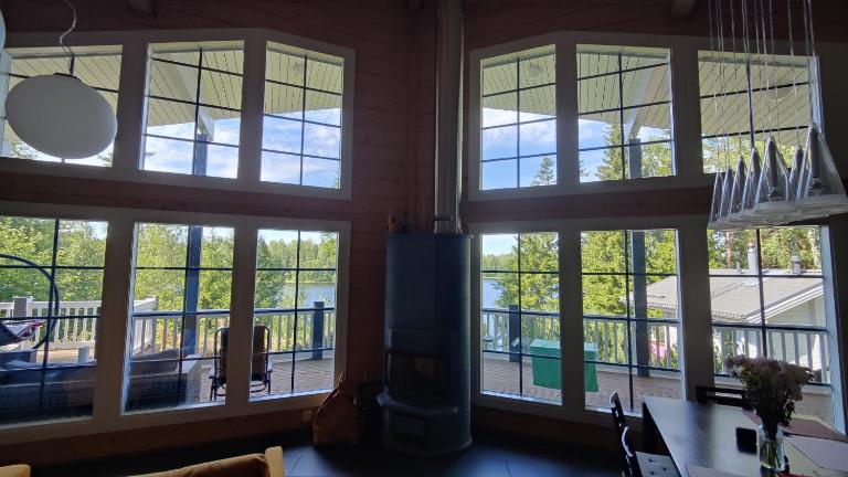 Beautiful house and sauna on the lake, 175 m2 - B&B Lappeenranta
