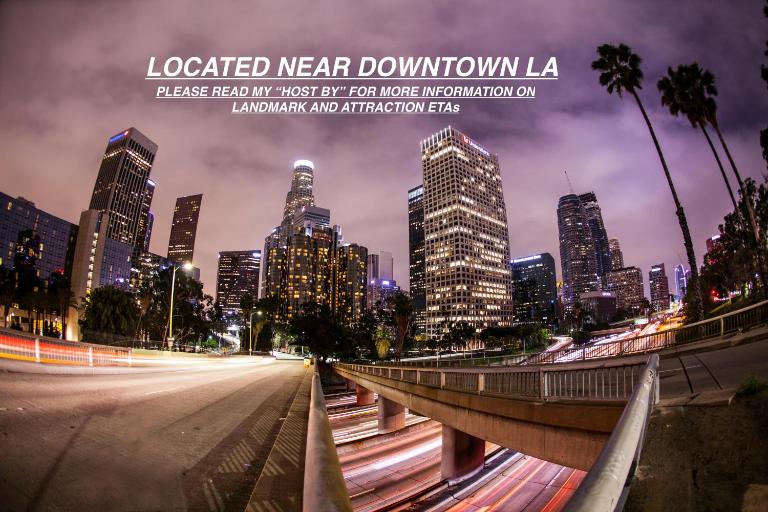 Modern DTLA Apt with City View - Bed and Breakfast Vernon