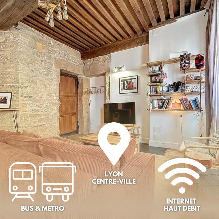 Le Cocon Canut - Lyon Hypercentre - Bed and Breakfast Lyon