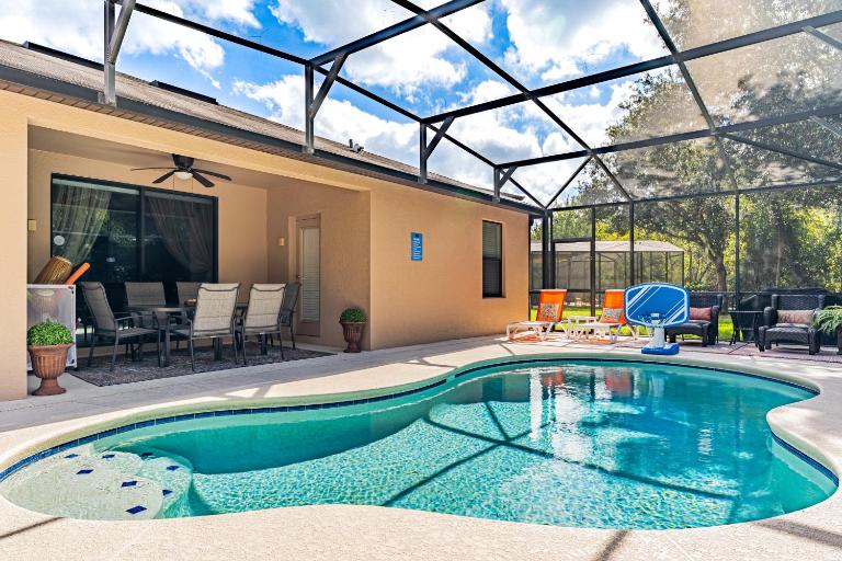 A-POP of Sunshine at White Rose Villas - South Facing Private Pool - Nr Disney - Chambres d'hôtes Davenport