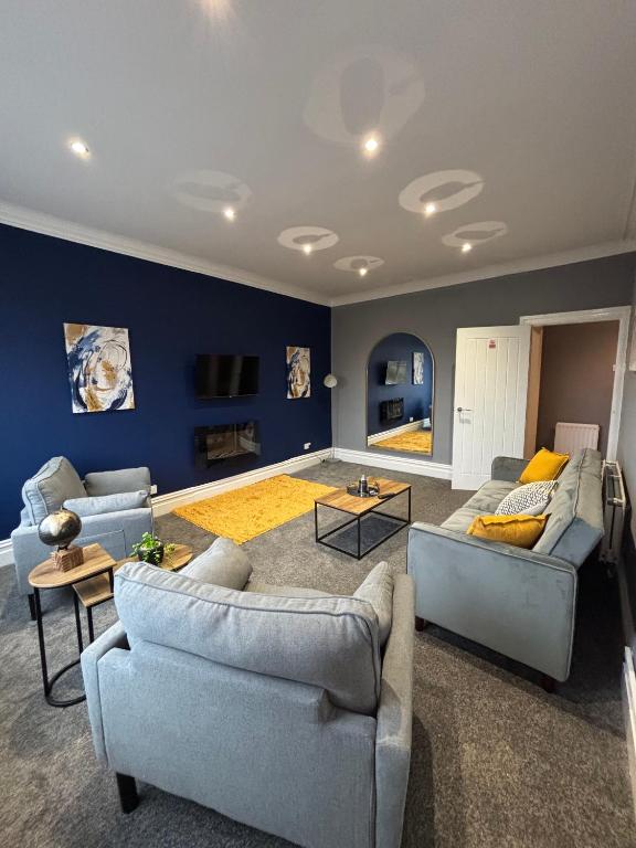Affordable Luxury 2 Stunning apartment Sunderland close to City centre hospital Crown Works Studio and Nissan - Chambres d'hôtes Sunderland