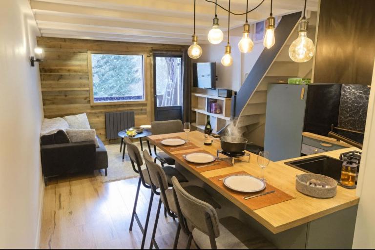 A lovely duplex with views of the Mont Blanc - Bed and Breakfast Les Houches