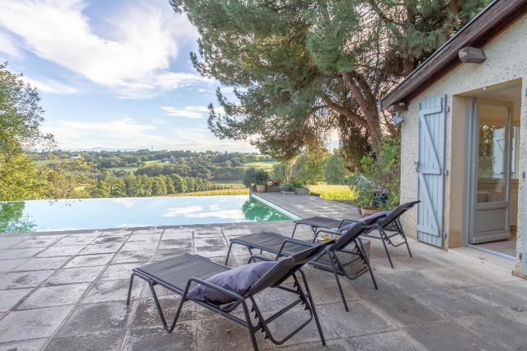 Villa Roumentas - Piscine chauffée & Vue Pyrénées - Ferienwohnung Navailles-Angos