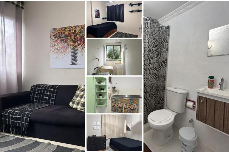 Apartamento até 8 hóspedes - uma quadra do Metrô, Ar condicionado, Wi-fi 50mps e Portaria 24h - Chambres d'hôtes Rio de Janeiro